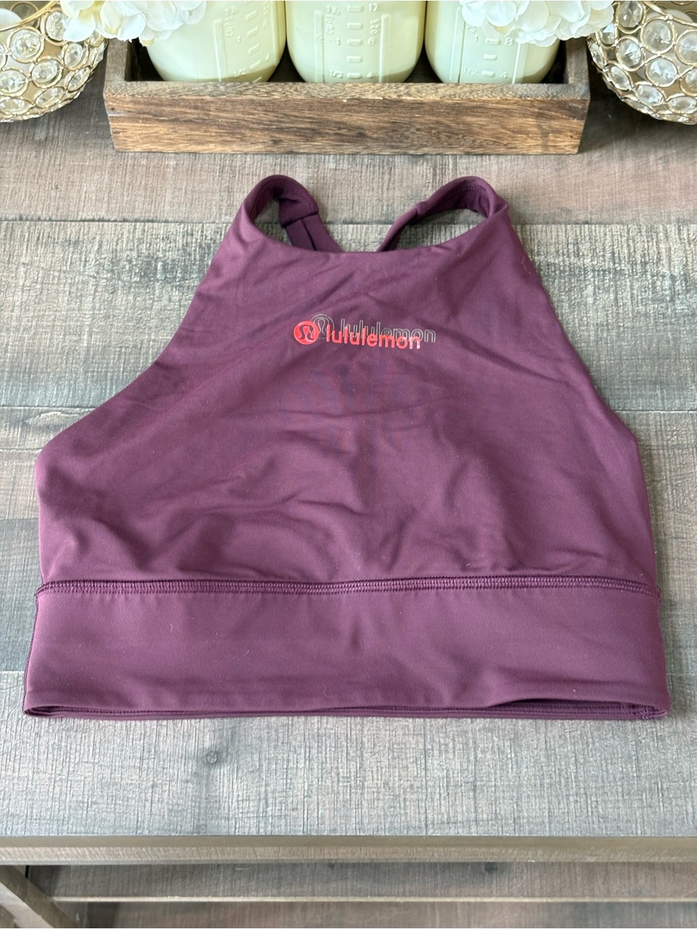 Lululemon Energy High Neck Longline Bra